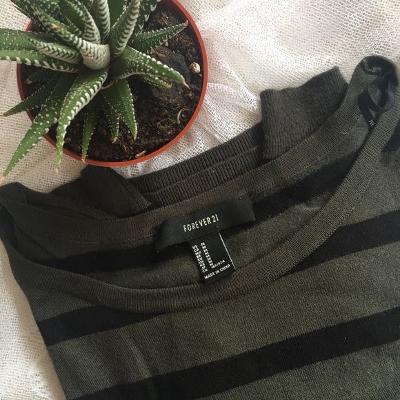 Forever 21 | striped sweater dress, M - Picture 2 of 3